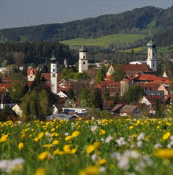 Blick auf Isny