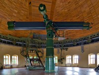 Der restaurierte Große Refraktor auf dem Potsdamer Telegrafenberg, Foto: R. Arlt/AIP