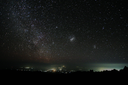 Milchstraße mit  Magellanschen Wolken